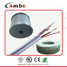 Cable coaxial RG59 siamese 2c power